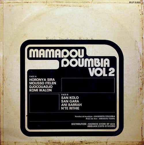 Mamadou Doumbia : Vol 2 (LP, Album)