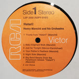 Henry Mancini : Hatari! (Music From The Motion Picture Score) (LP, Album, RE)