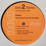 Henry Mancini : Hatari! (Music From The Motion Picture Score) (LP, Album, RE)