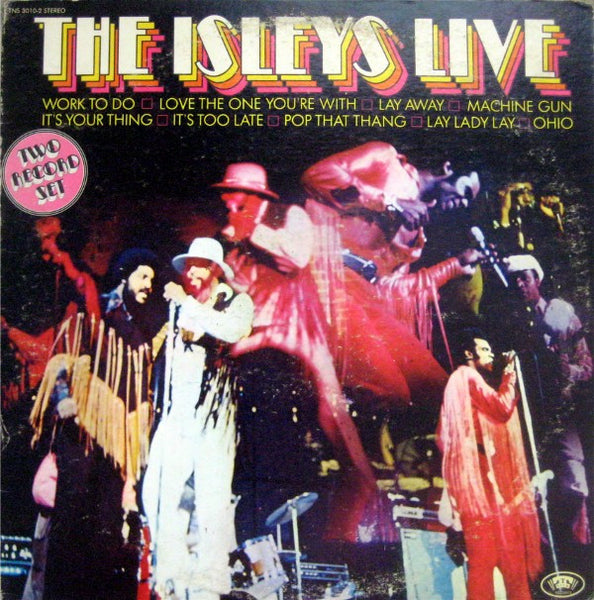 The Isley Brothers : The Isleys Live (2xLP, Album, Gat)