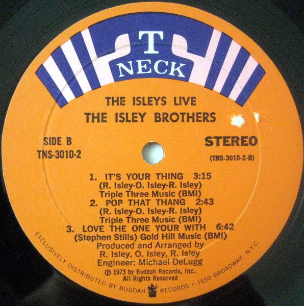 The Isley Brothers : The Isleys Live (2xLP, Album, Gat)