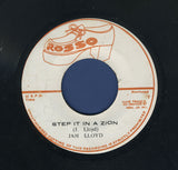 Jah Lloyd : Step It In A Zion (7")