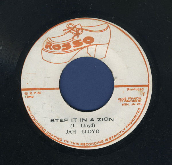 Jah Lloyd : Step It In A Zion (7")