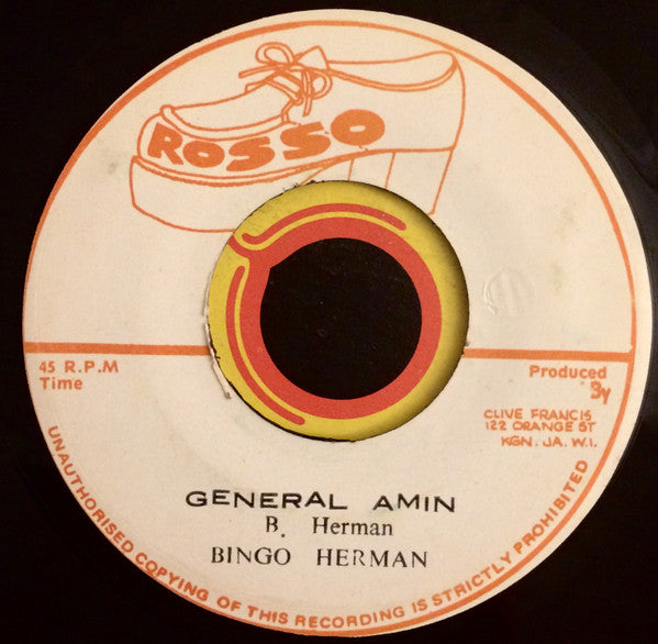 Jah Lloyd : Step It In A Zion (7")