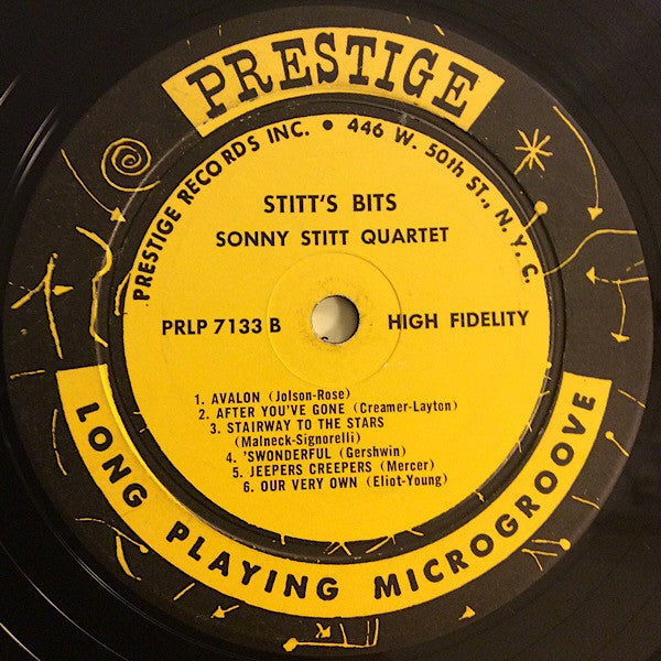 Sonny Stitt : Stitt's Bits (LP, Comp, RM)