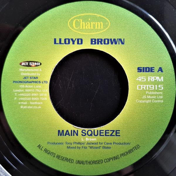 Lloyd Brown : Main Squeeze (7")
