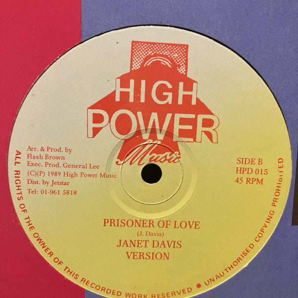 Janet Davis* : Prisoner Of Love (12")