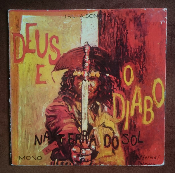 Sérgio Ricardo : Deus E O Diabo Na Terra Do Sol (LP, Album, Mono)