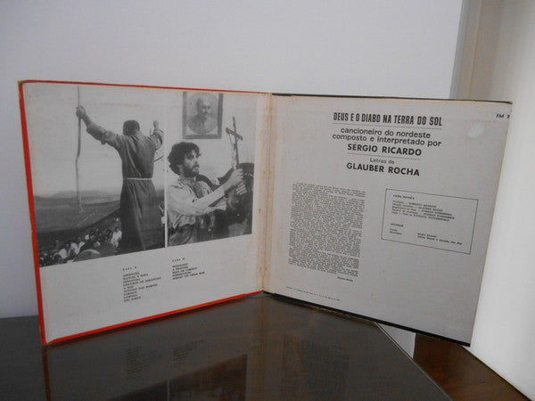 Sérgio Ricardo : Deus E O Diabo Na Terra Do Sol (LP, Album, Mono)