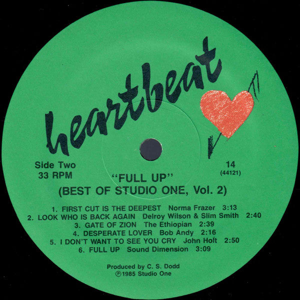 Various : Full Up (Best Of Studio One Volume 2) (LP, Comp)