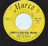 Eddie Giles And The Jive Five : While I'm Away / Eddy's Go-Go Train (7", Single)