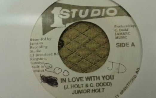 Junior Holt : In Love With You (7")