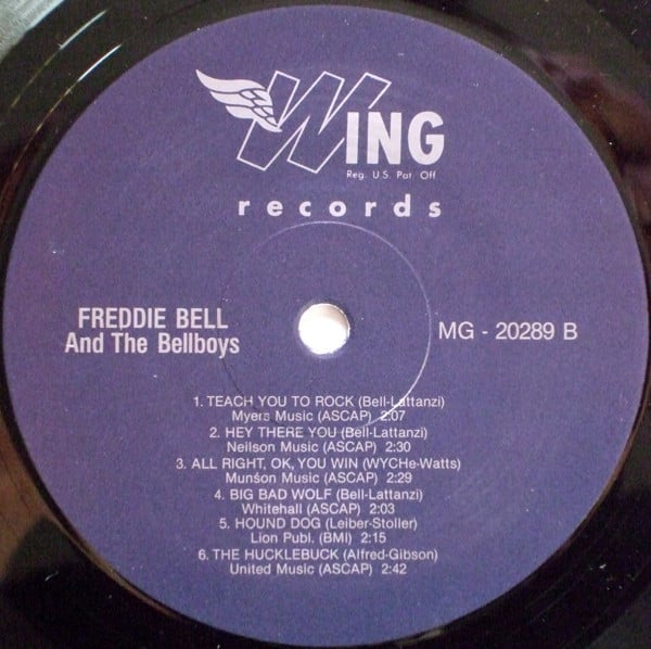 Freddie Bell & The Bell Boys : Rock & Roll...All Flavors (LP, Album, RE, Blu)