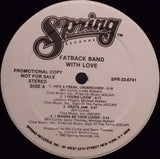 The Fatback Band : With Love (LP, Album, Promo, Hau)