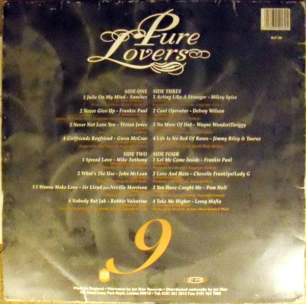 Various : Pure Lovers Volume 9 (2xLP, Comp)