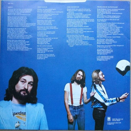 Supertramp : Even In The Quietest Moments... (LP, Album)