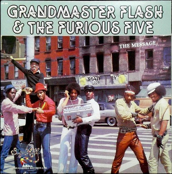 Grandmaster Flash & The Furious Five : The Message (LP, Album)