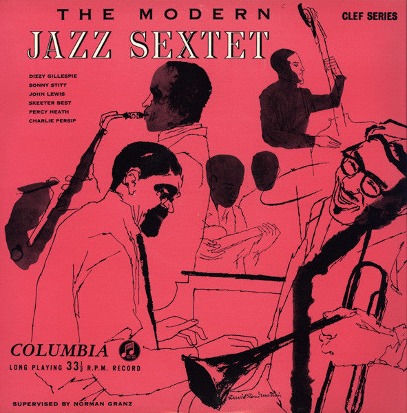 The Modern Jazz Sextet : The Modern Jazz Sextet (LP, Album, Mono)