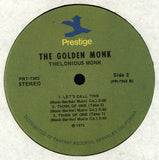 Thelonious Monk : The Golden Monk (LP, Album, RE)