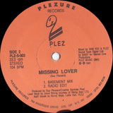 Plez : Thing For You / Missing Lover (12")