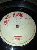 Big Joe / Derrick Morgan : Zion Dread / What A Disturbance (7")