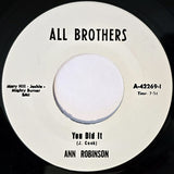 Freedom Now Brothers / Ann Robinson : Sissy Walk / You Did It  (7", Single, RE)