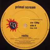 Primal Scream : Rocks / Funky Jam (12", Single, Promo)
