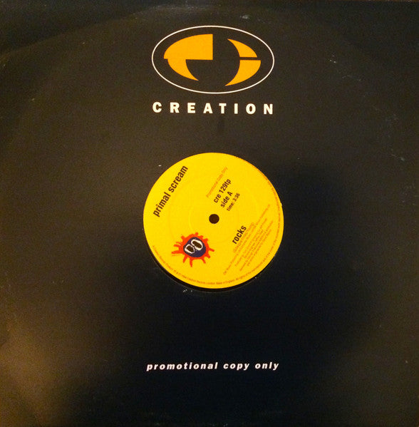 Primal Scream : Rocks / Funky Jam (12", Single, Promo)