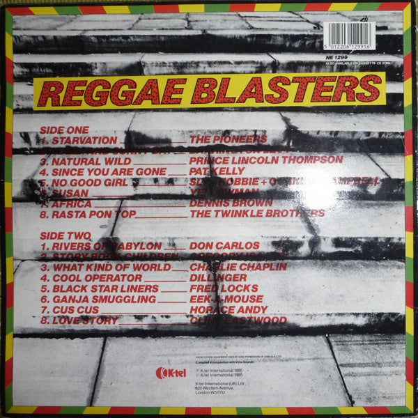 Various : Reggae Blasters 16 Reggae Hits (LP, Comp)