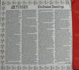 Joe Turner* : His Greatest Recordings (LP, Comp, Mono, Mon)