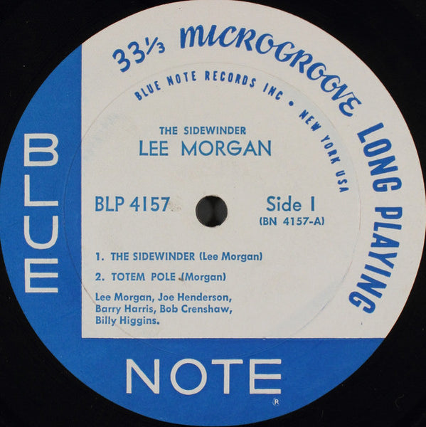 Lee Morgan : The Sidewinder (LP, Album, Mono)
