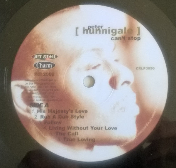 Peter Hunnigale : Can't Stop (LP, Album)