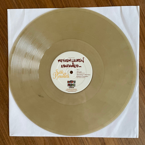 Meyhem Lauren & Buckwild : Silk Pyramids (2xLP, Album, Ltd, Gol)
