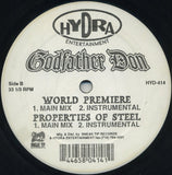 Godfather Don : Styles By The Gram / World Premiere / Properties Of Steel (12")