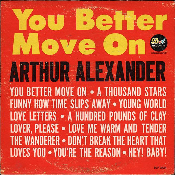 Arthur Alexander : You Better Move On (LP, Album, Mono)
