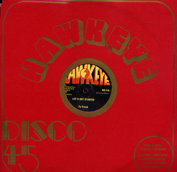 Charmaine Burnett / Te-Track* : Make It With You / Let's Get Started (12")