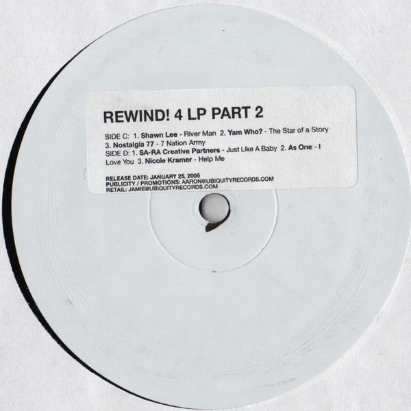Various : Rewind! 4 (2xLP, Comp, W/Lbl)