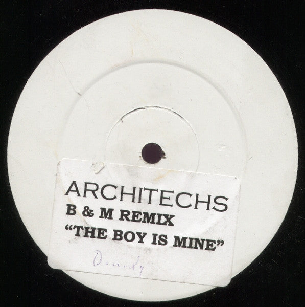 Brandy (2) & Monica : The Boy Is Mine (Architechs Remixes) (12", Unofficial, W/Lbl, Sti)