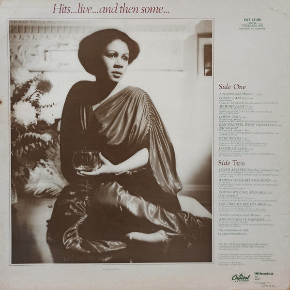 Minnie Riperton : The Best Of Minnie Riperton (LP, Comp)