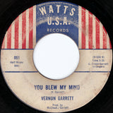 Vernon Garrett, The Soul Messengers (5) : We People In The Ghetto / You Blew My Mind (7")
