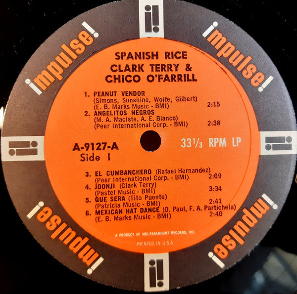 Clark Terry & Chico O'Farrill : Spanish Rice (LP, Album, Mono, Gat)