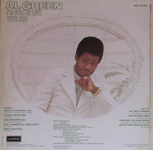 Al Green : I'm Still In Love With You (LP, Album)