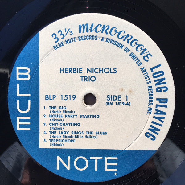Herbie Nichols Trio : Herbie Nichols Trio (LP, Album, Mono, RE)