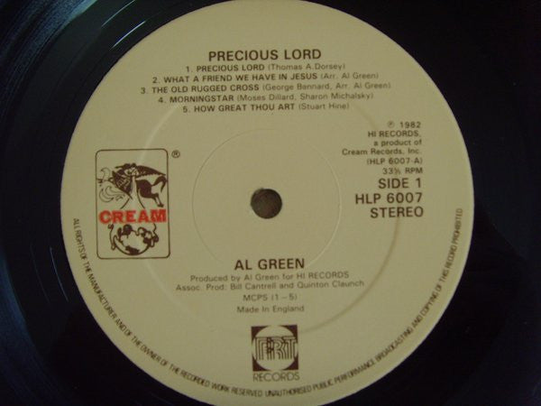 Al Green : Precious Lord (LP, Album)