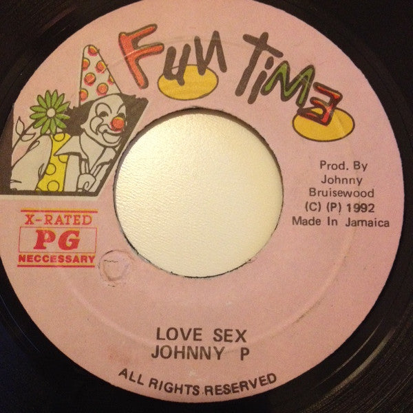 Johnny P : Love Sex (7")
