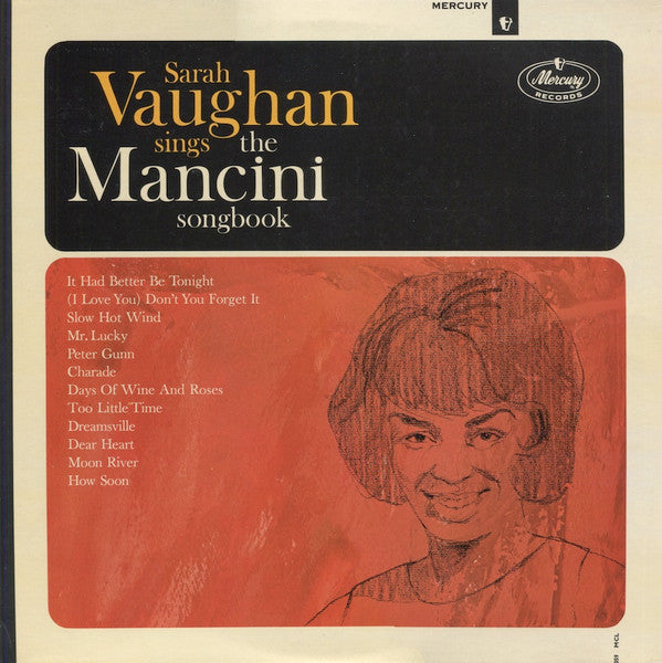 Sarah Vaughan : Sings The Mancini Songbook (LP, Album, Mono)