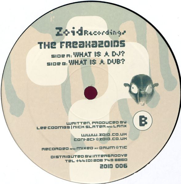 The Freakazoids : What Is A DJ? (12")