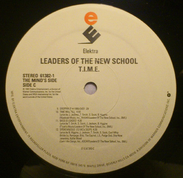 Leaders Of The New School : T.I.M.E. (The Inner Mind's Eye) (2xLP, Album)