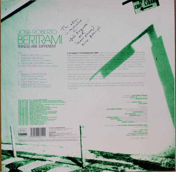 José Roberto Bertrami : Things Are Different (LP)