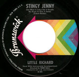 Little Richard : Stingy Jenny / Baby Don't You Tear My Clothes (7")